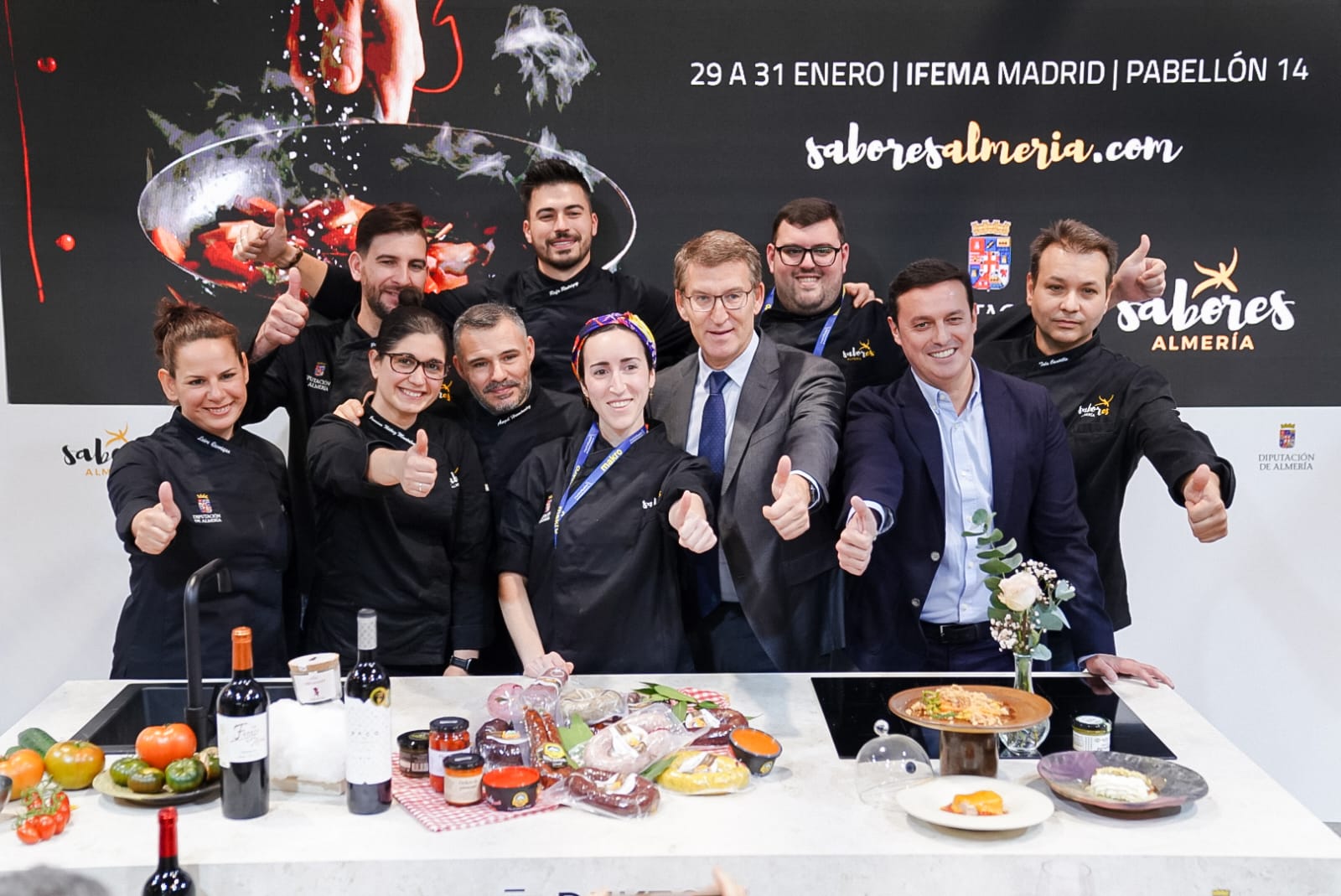 sabores almería madrid Fusión presidente y nuñez feijo