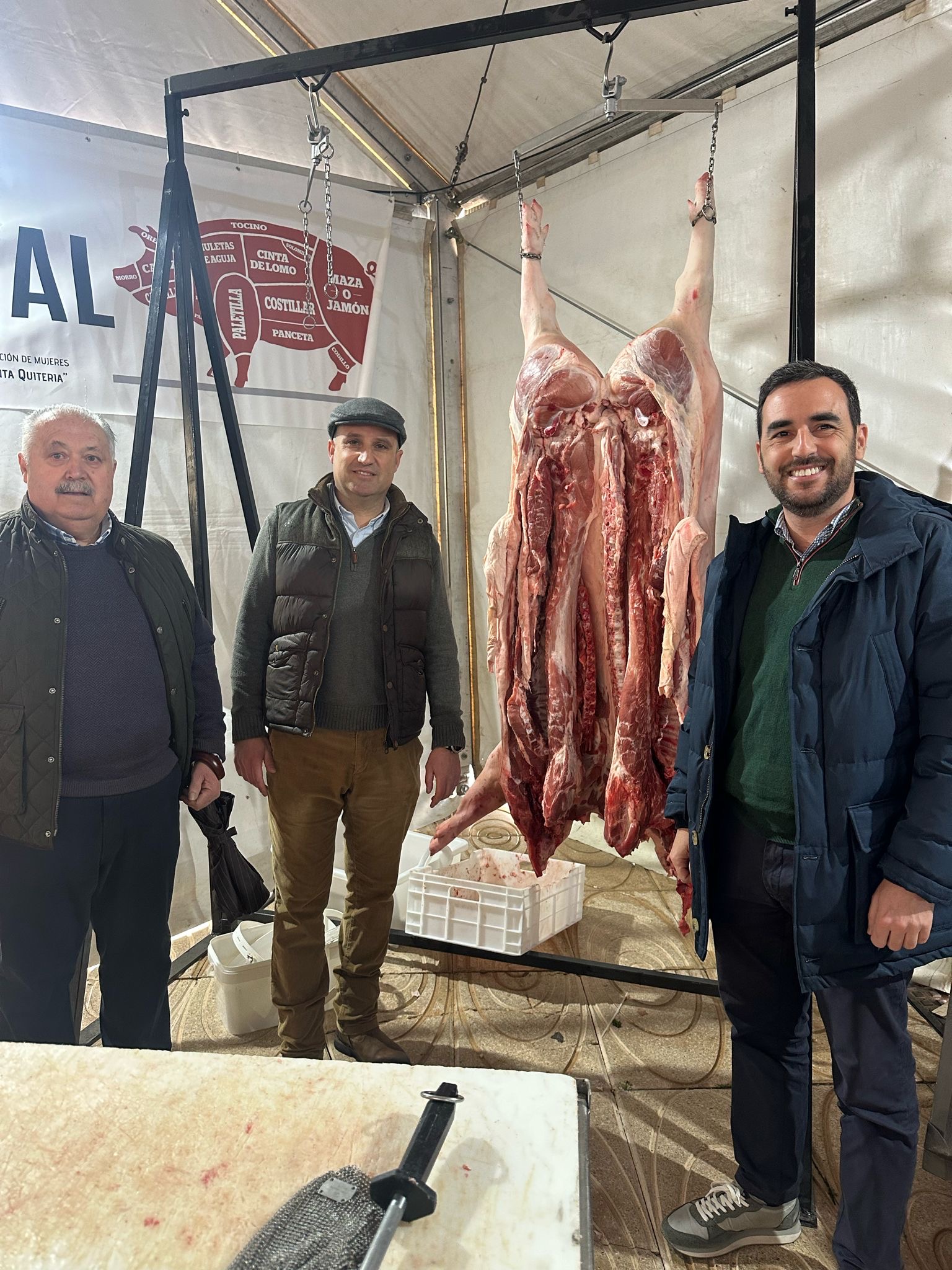 II Feria de la Matanza Tradicional de María.