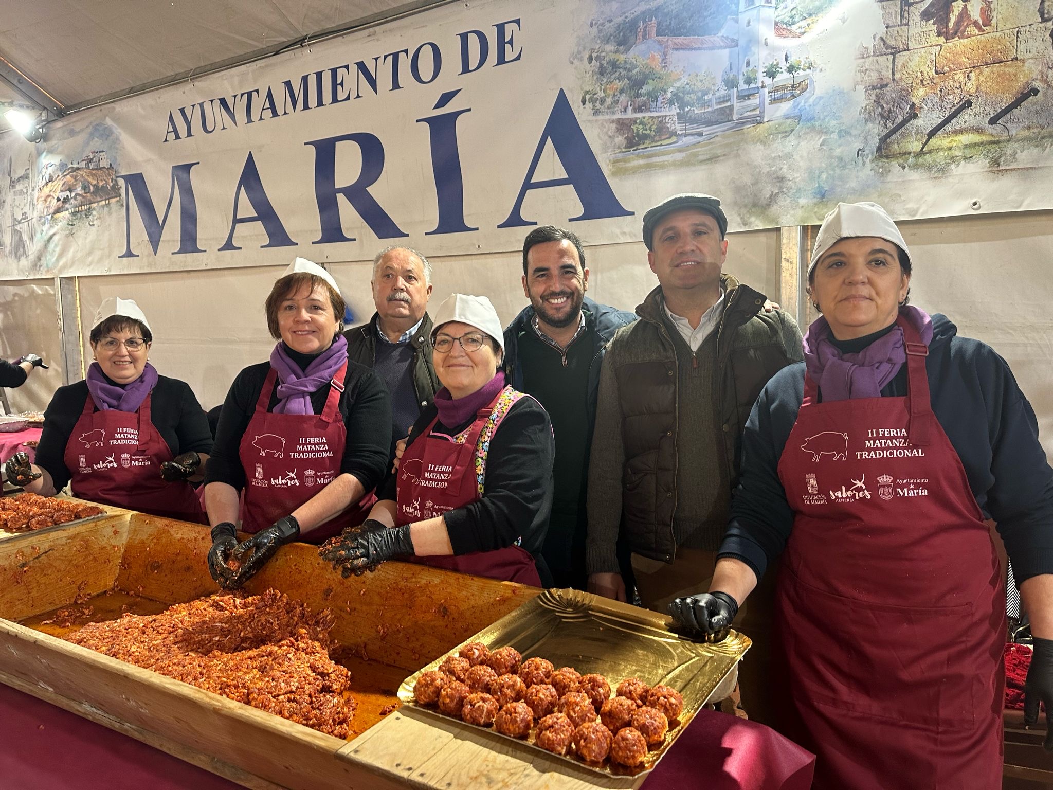 II Feria de la Matanza Tradicional de María.