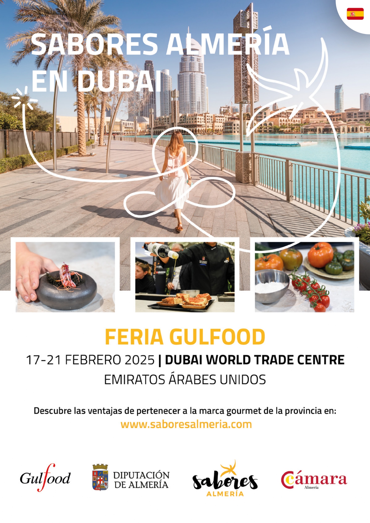 SABORES ALMERIA EN DUBAI PORTADA