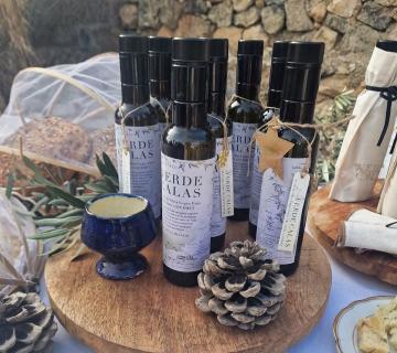 botellas de aceite