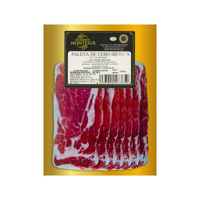PALETA DE CEBO IBÉRICO 100 GR
