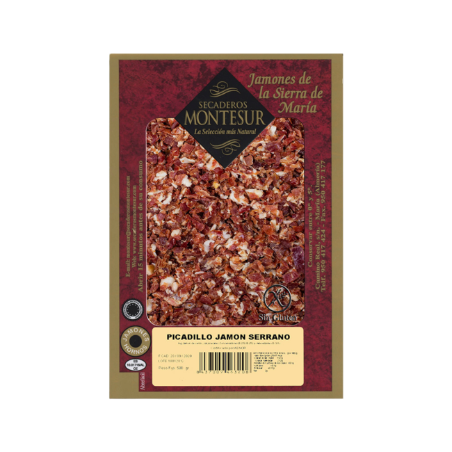 picadillo jamon serrano 500gr