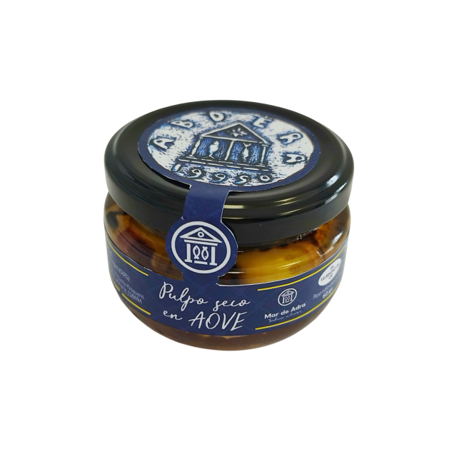 pulpo seco en aove